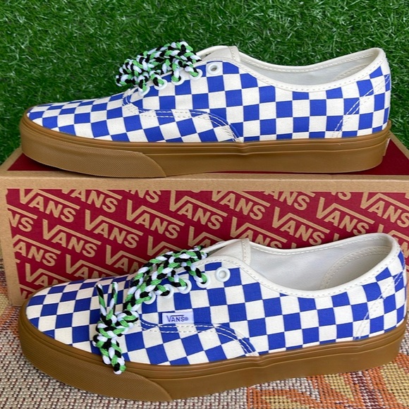 Vans Men’s Authentic
Checkerboard Blue/White
VN0009PVY6Z
Sneakers - Picture 1 of 16